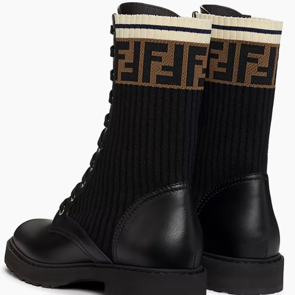 Fendi Combat Boots